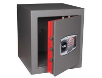 Technomax DPE 7P brand- en inbraakwerende kluis met elektronisch slot, 49 x 43 x 43 cm