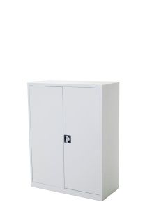 Draaideurkast Storage, 120 x 92 x 42 cm lichtgrijs