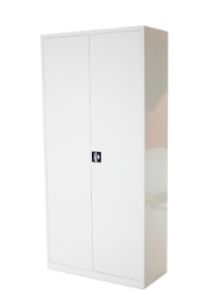 Draaideurkast Storage, 195 x 92 x 42 cm wit