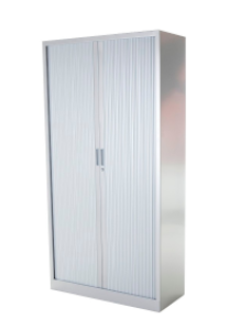 Roldeurkast Projecta, 198 x 100 x 43 cm, aluminium