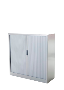 Roldeurkast Projecta, 118,5 x 120 x 43 cm, aluminium