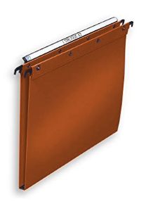 Hangmappen L'Oblique AZO oranje, A4 U-bodem (15 mm), 25 stuks