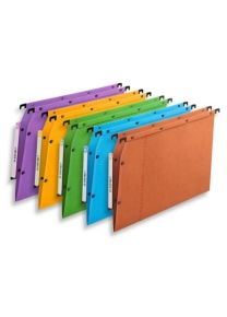 Hangmappen L'Oblique AZV diverse kleuren, A4 lateraal V-bodem, 25 stuks