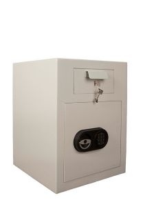 Afstortkluis ET D2 Deposit met elektronisch slot, 61 x 45 x 45 cm