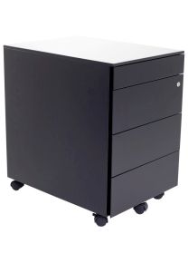 Rolladeblok Luna-plus, 3+1 laden zwart, 62 x 42 x 58 cm