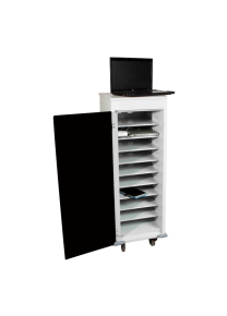 WNL laptoptrolley voor 10 laptops, 125 x 53 x 50 cm
