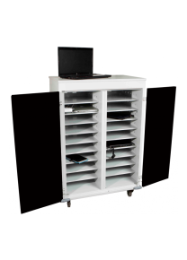 WNL laptoptrolley voor 20 laptops, 125 x 92 x 50 cm