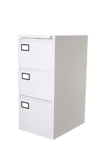 Hangmappenkast met 3 laden, lichtgrijs, 102 x 47 x 62 cm