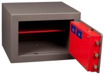Technomax DPK 5 brand- en inbraakwerende kluis met sleutelslot, 35 x 49 x 43 cm