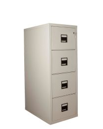 Brandwerende ladekast FireKing International met 4 laden, 145 x 54 x 80 cm