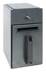 Afstortkluis Salvus 7701, met sleutelslot, 30 x 15 x 20 cm